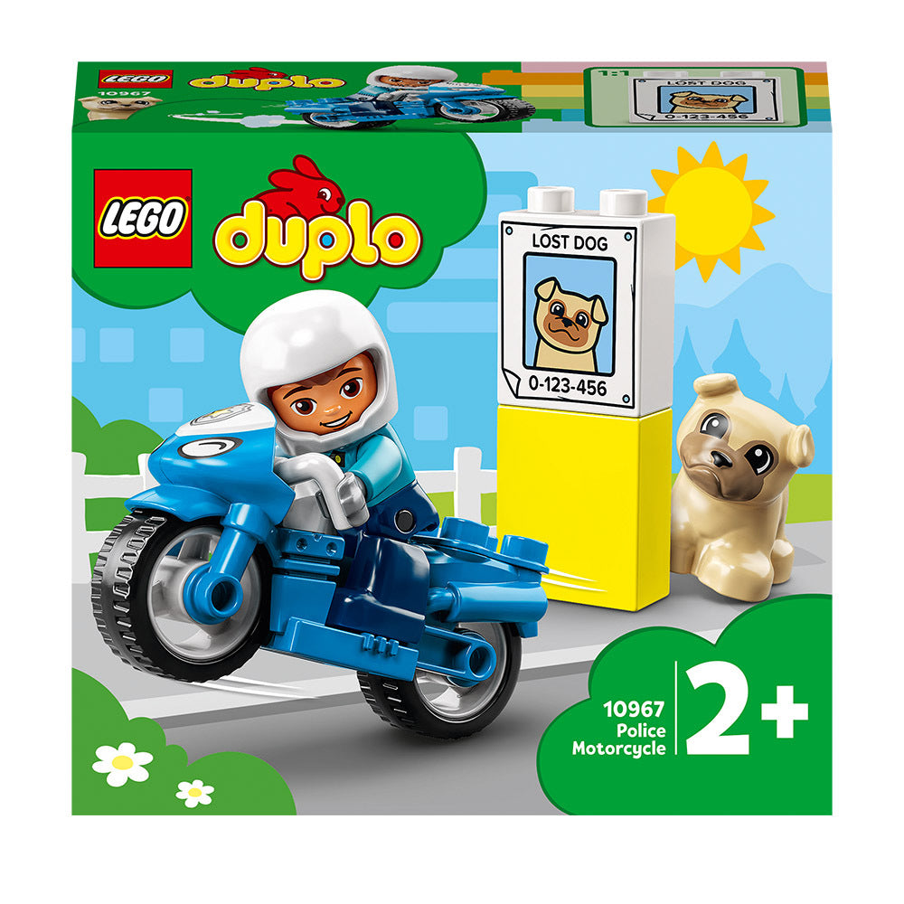DUPLO MOTOCICLETTA DELLA POLIZIA