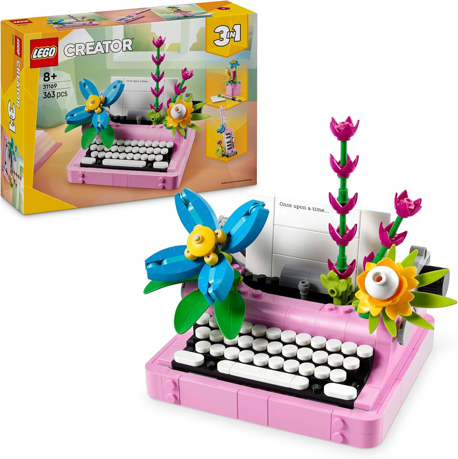 CREATOR MACCHINA DA SCRIVERE CON FIORI