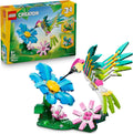 LEGO Creator 3 in 1 Animali Selvatici: Colibrì Variopinto - Uccello Giocattolo Trasformabile in Farfalla o Pesce