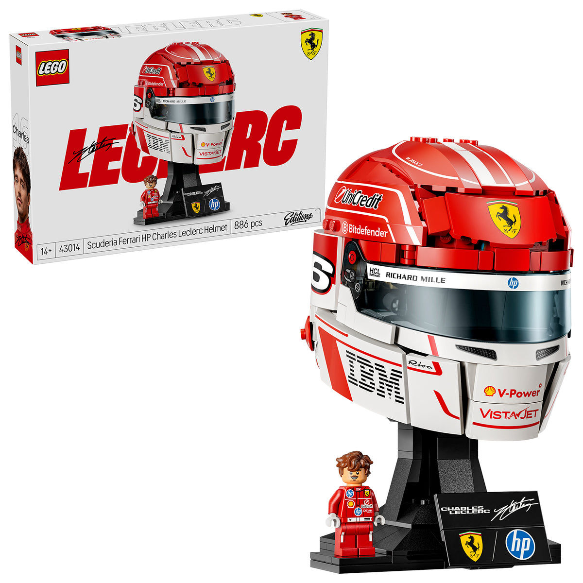 EDITIONS SCUDERIA FERRARI HP C.LECLERC HELMET