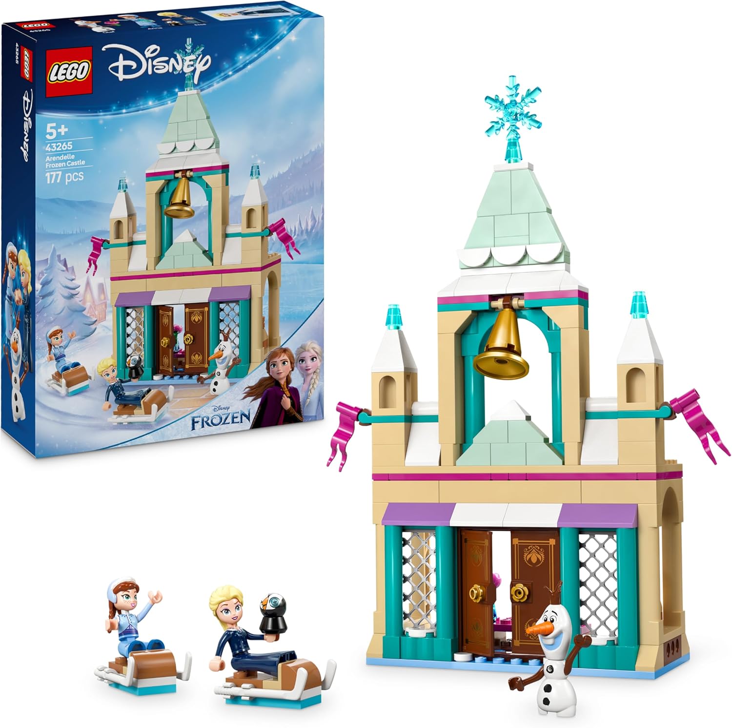 Disney Frozen Castello di Ghiaccio di Arendelle,