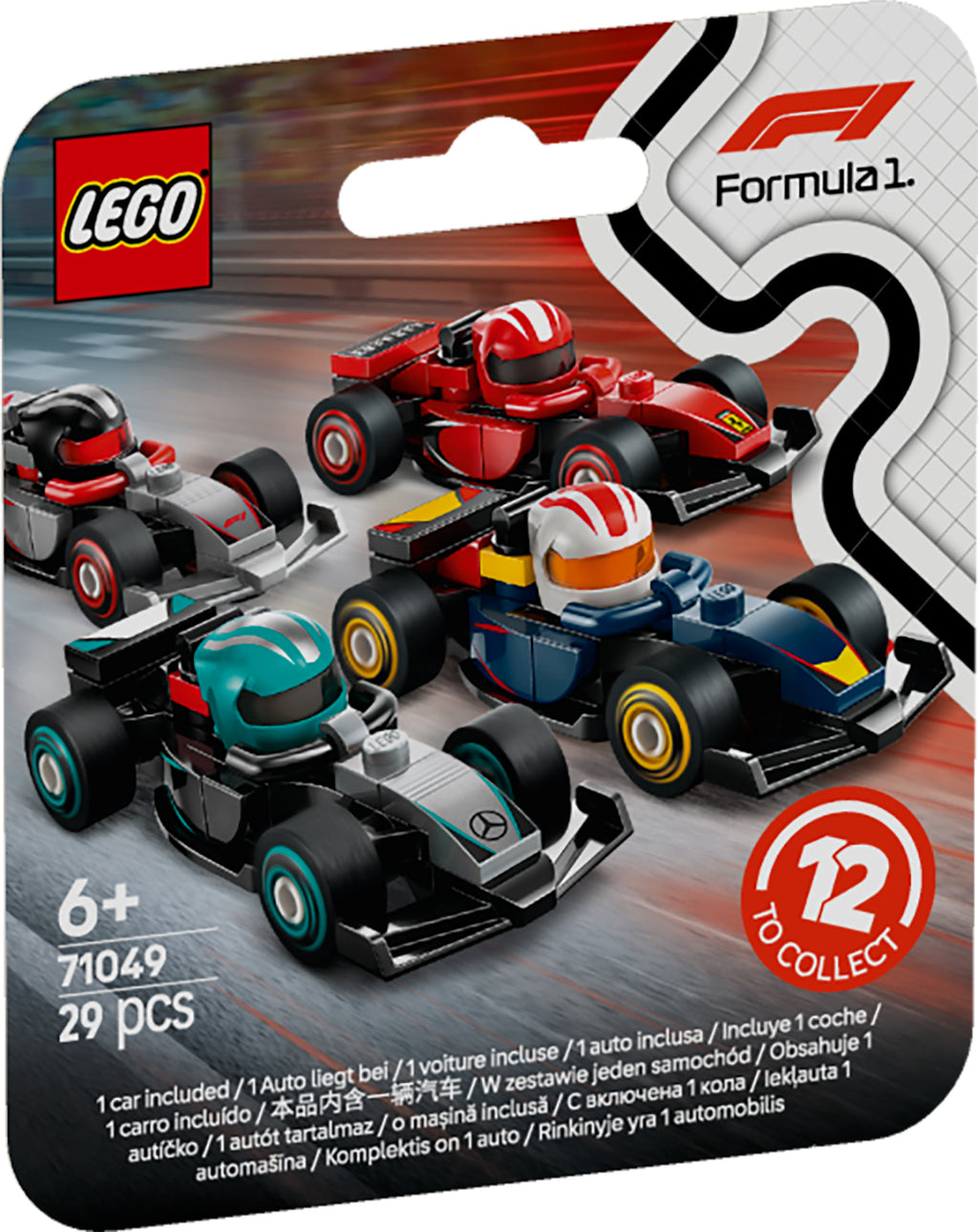 LEGO MINIFIGURES MONOPOSTO DI F1® DA COLLEZIONE 71049