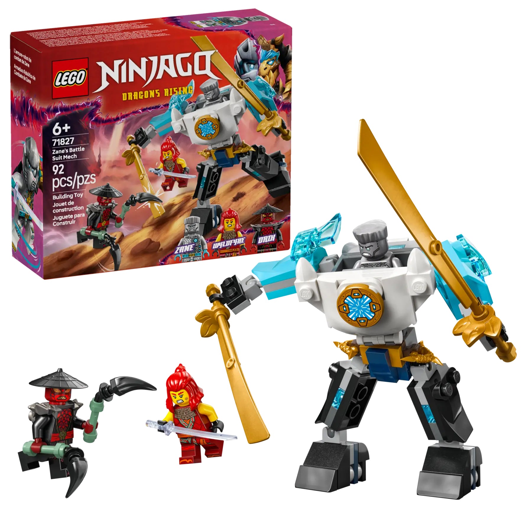 NINJAGO MECH DA BATTAGLIA DI ZANE 71827