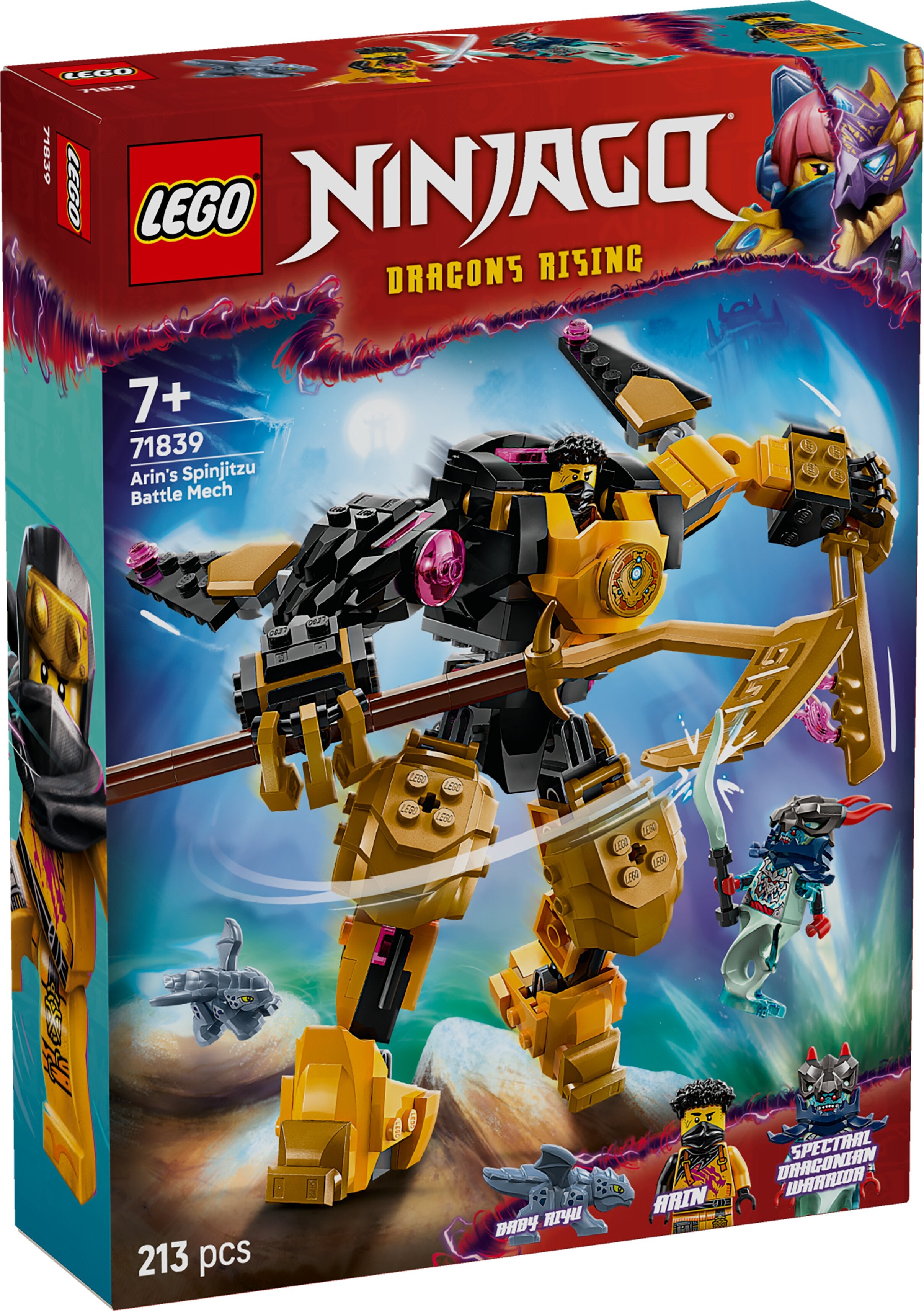 NINJAGO BATTLE MECH SPINJITZU DI ARIN 71839