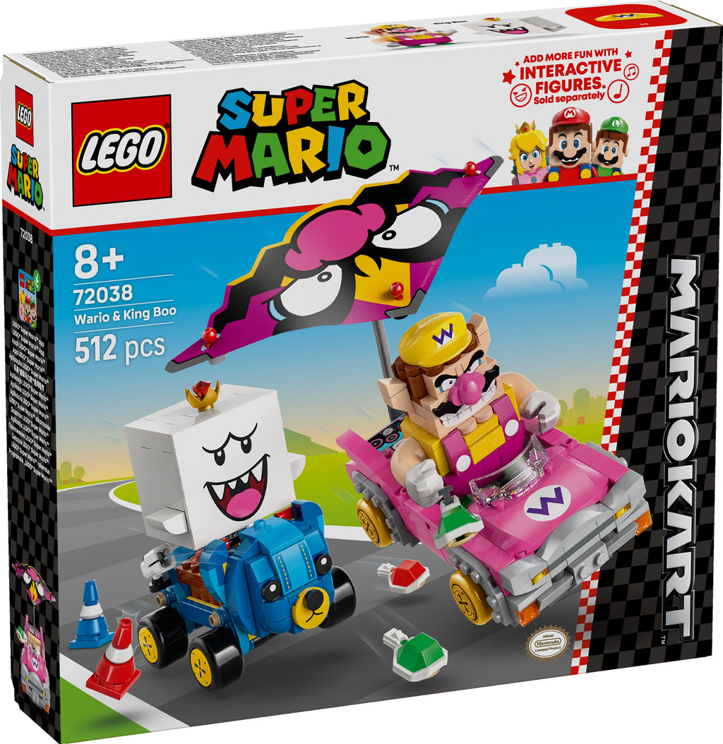 SUPER Mario Kart™ – Wario e Re Boo