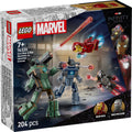 MARVEL SUPER HEROES IRON MAN E WAR MACHINE CONTRO I DRONI DI HAMMER 76320