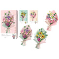 CUBIX BOUQUET FIORI REGALO C/LUCE E BIGLIETTO 3ASS
