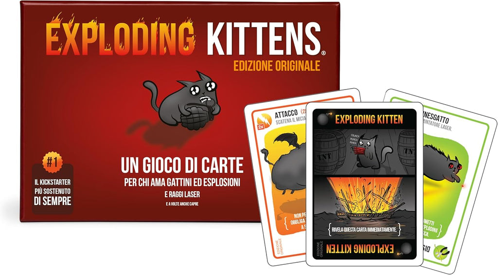 Exploding Kittens - Carte da Gioco