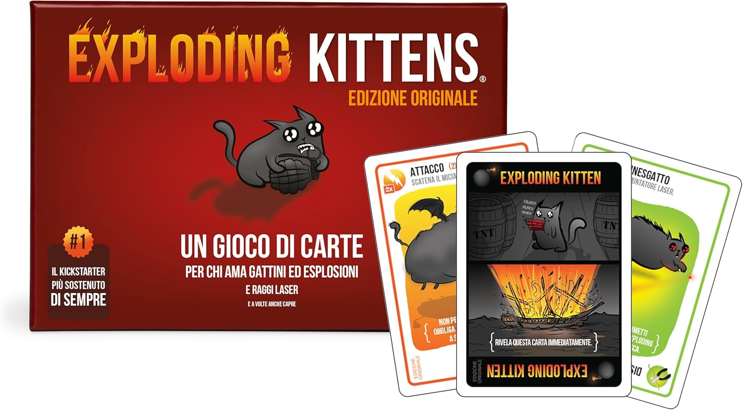 Exploding Kittens - Carte da Gioco