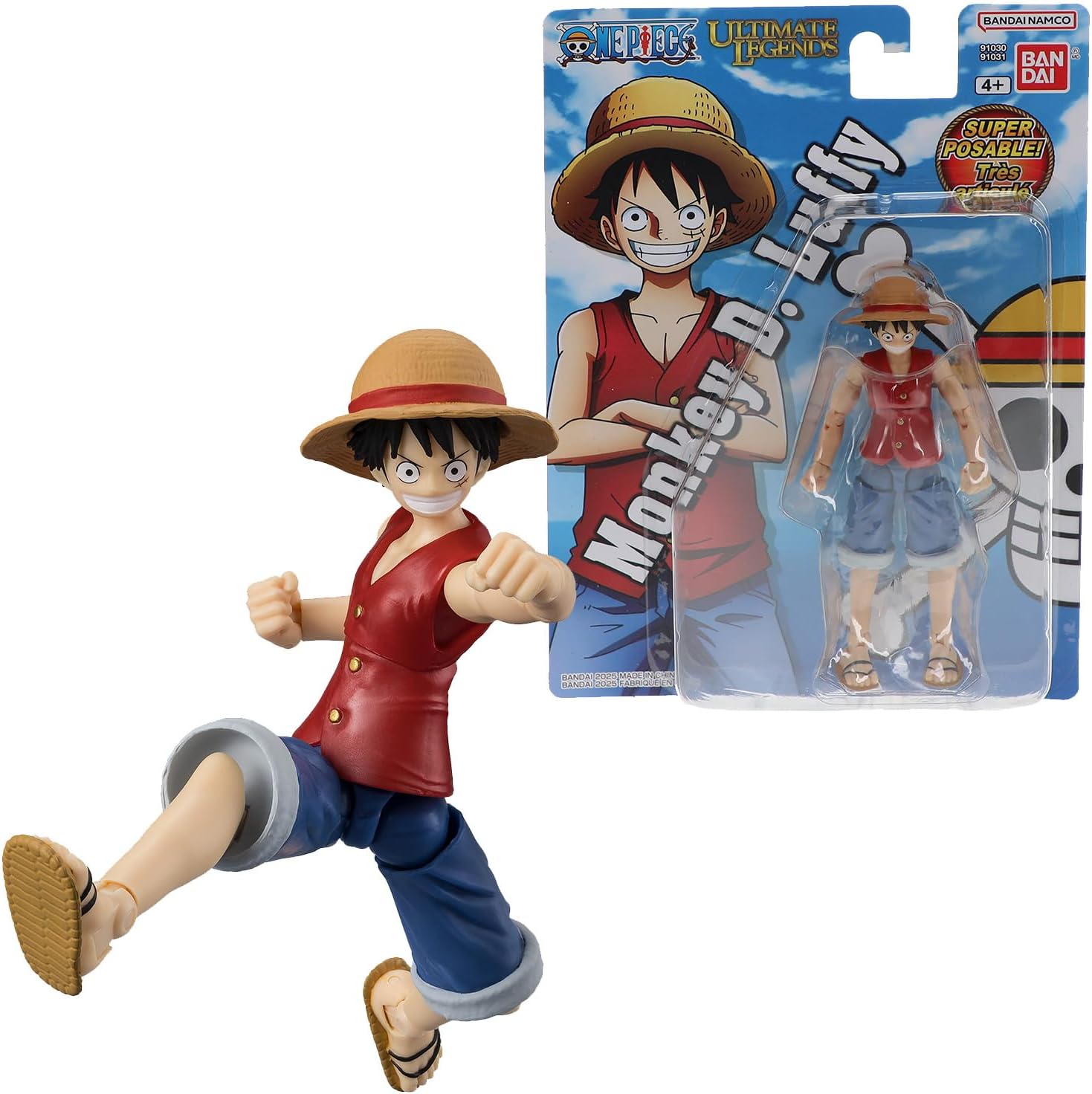 One Piece 12 cm - Monkey D. Ruffy (Luffy)