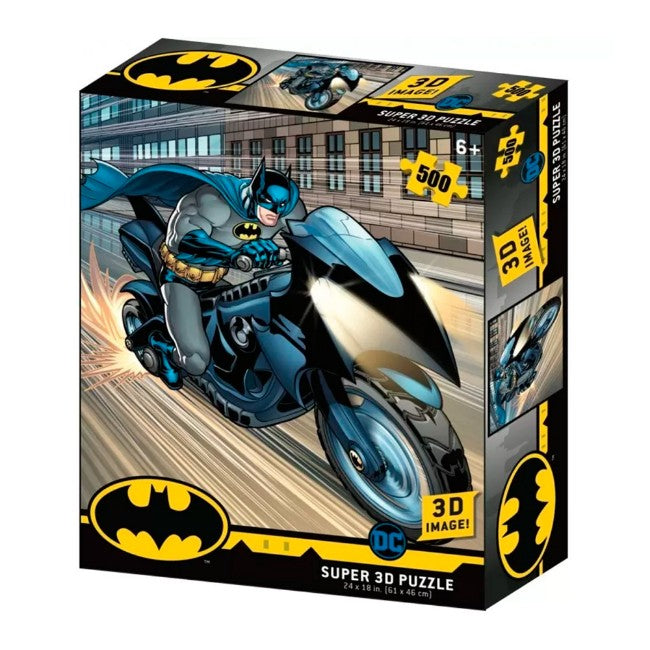 DC COMICS BATCYCLE 3D PUZZLE