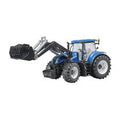 New Holland T7.315 con caricatore frontale, fattoria, trattore,