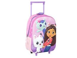 ZAINO CON TROLLEY GABBY DOLLHOUSE 3D