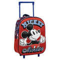 ZAINO PER BAMBINI CARRELLO 3D MICKEY