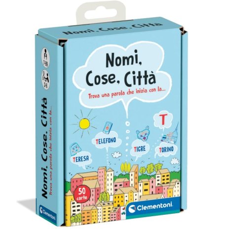 Nomi Cose e Citta' Carte Illustrate