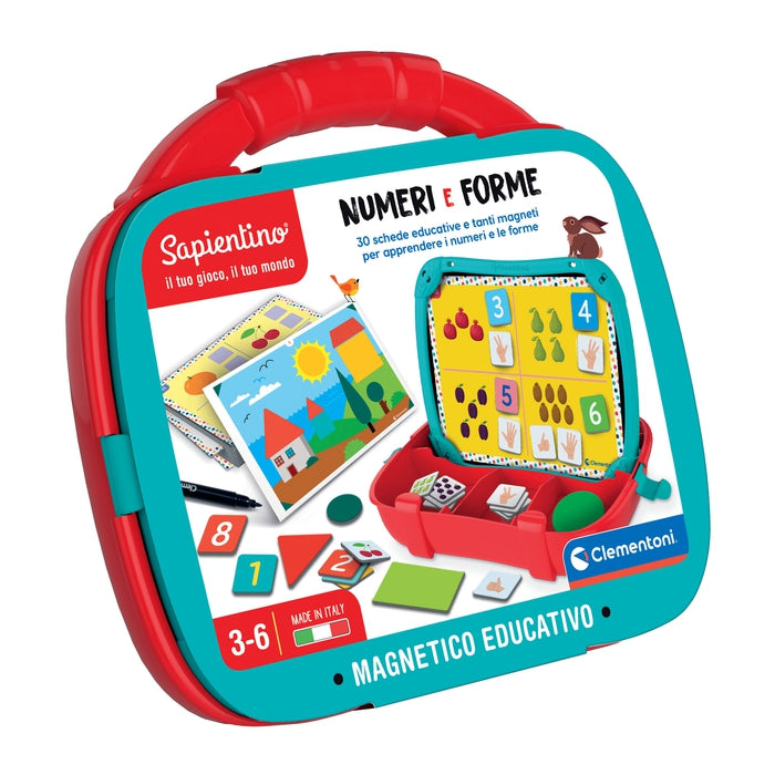 SAPIENTINO VALIGETTA MAGNETICA NUMERI E FORME