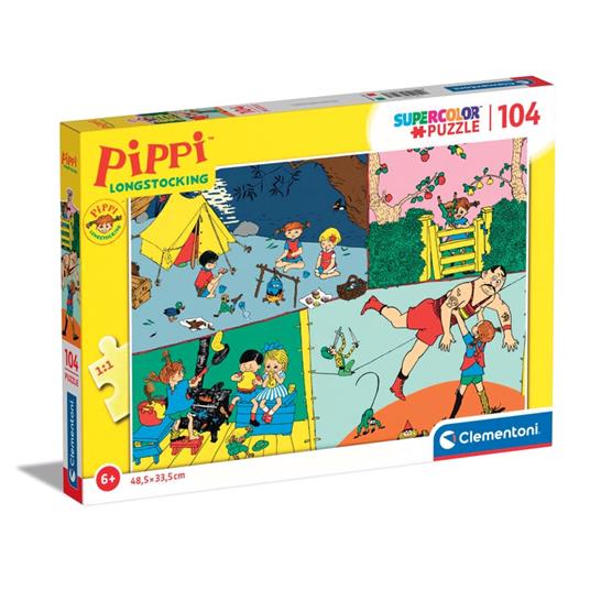 Puzzle 104 Pz - Pippi Calzelunghe