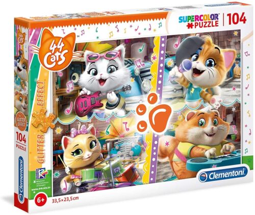 Puzzle 104 Pezzi 44 GATTI