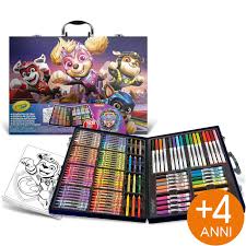 VALIGETTA DELL'ARTISTA CRAYOLA PAW PATROL THE MOVIE 128PZ