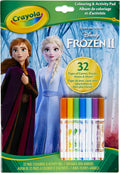 Album Attività & Coloring Frozen 2, 32 Pagine da Colorare e 7 Mini Pennarelli Lavabili