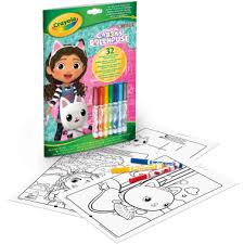 ALBUM ATTIVITA' E COLORING GABBY DOLL'S HOUSE