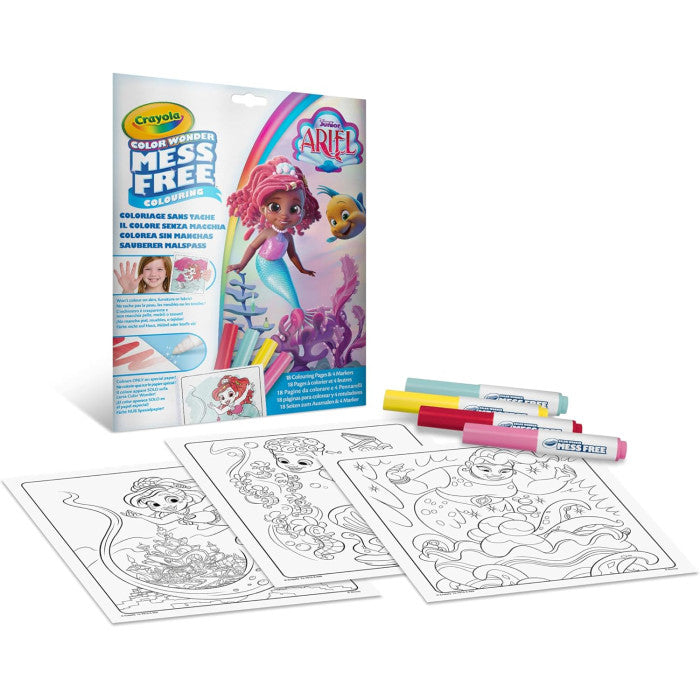 COLOR WONDER COLORING SET ARIEL CRAYOLA