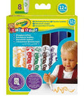 8 colori fibra mini kids