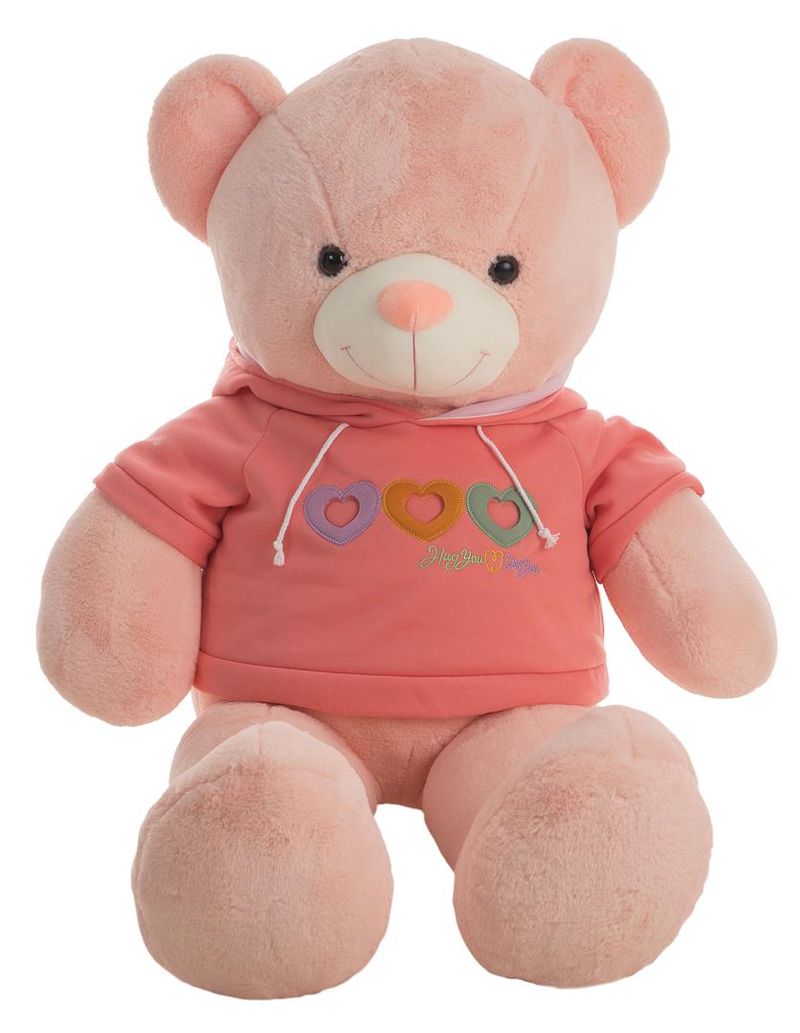 ORSO CON MAGLIA 115CM  ROSA