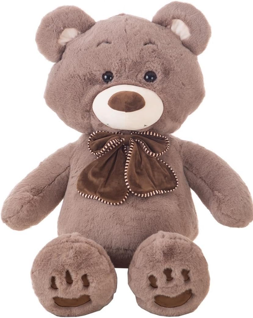 ORSO CARE 120 CM 2 COL. BISONE, MARRONE