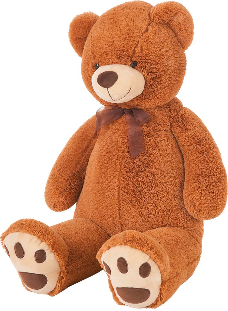 ORSO PELUCHE 100CM MARRONE
