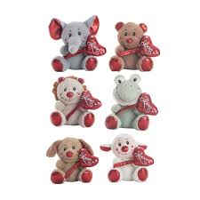 PELUCHE CON CUORE 16CM