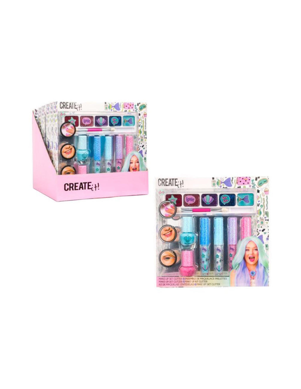 CREATE IT! Set Make Up Sirene Lucidalabbra Ombretto Smalti