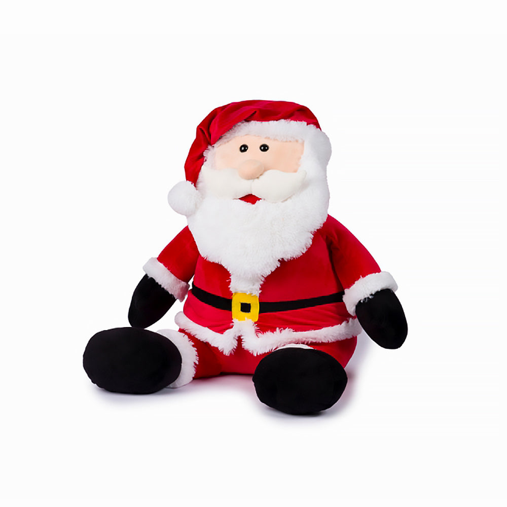 BABBO NATALE SEDUTO 55 CM PELUCHE