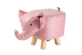 SGABELLO POUF ELEFANTE ECOPELLE 50CM 75101