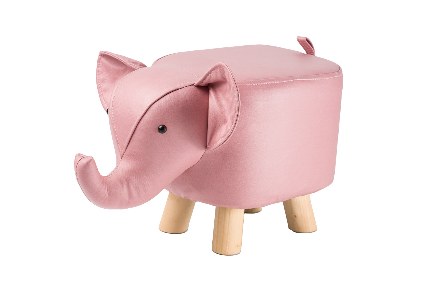 SGABELLO POUF ELEFANTE ECOPELLE 50CM 75101