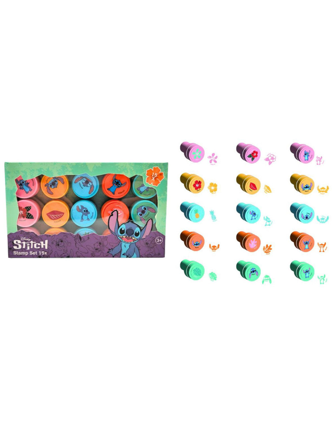Stitch Stampini Pack 15pz