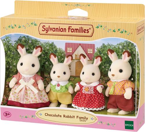 SYLVANIAN FAMILIES FAMIGLIA CONIGLI CIOCCOLATO