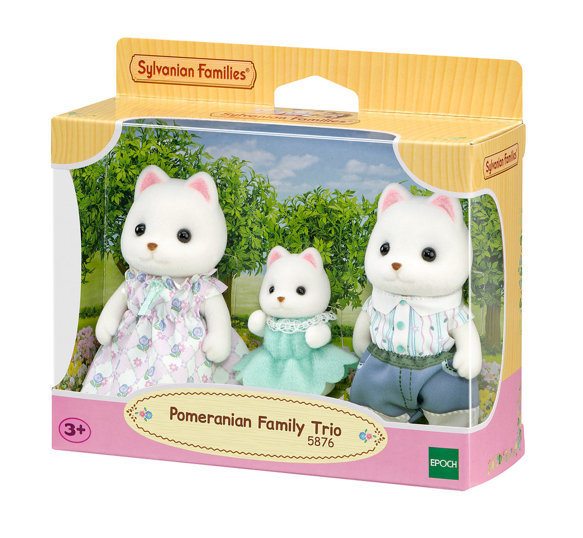 SYLVANIAN FAMILIES TRIO FAMIGLIA POMERANIA