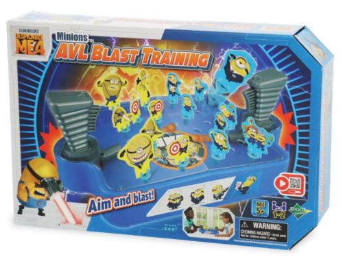 MINIONS ANTI-VILLAIN LEAGUE BLAST TRAINING GAMES