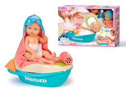 Nenuco Bagnetto Con le Bolle, Bambola 35 cm o e Capelli Magici