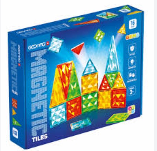 GEOMAG MAGNETIC TILES GEMS 16 4100