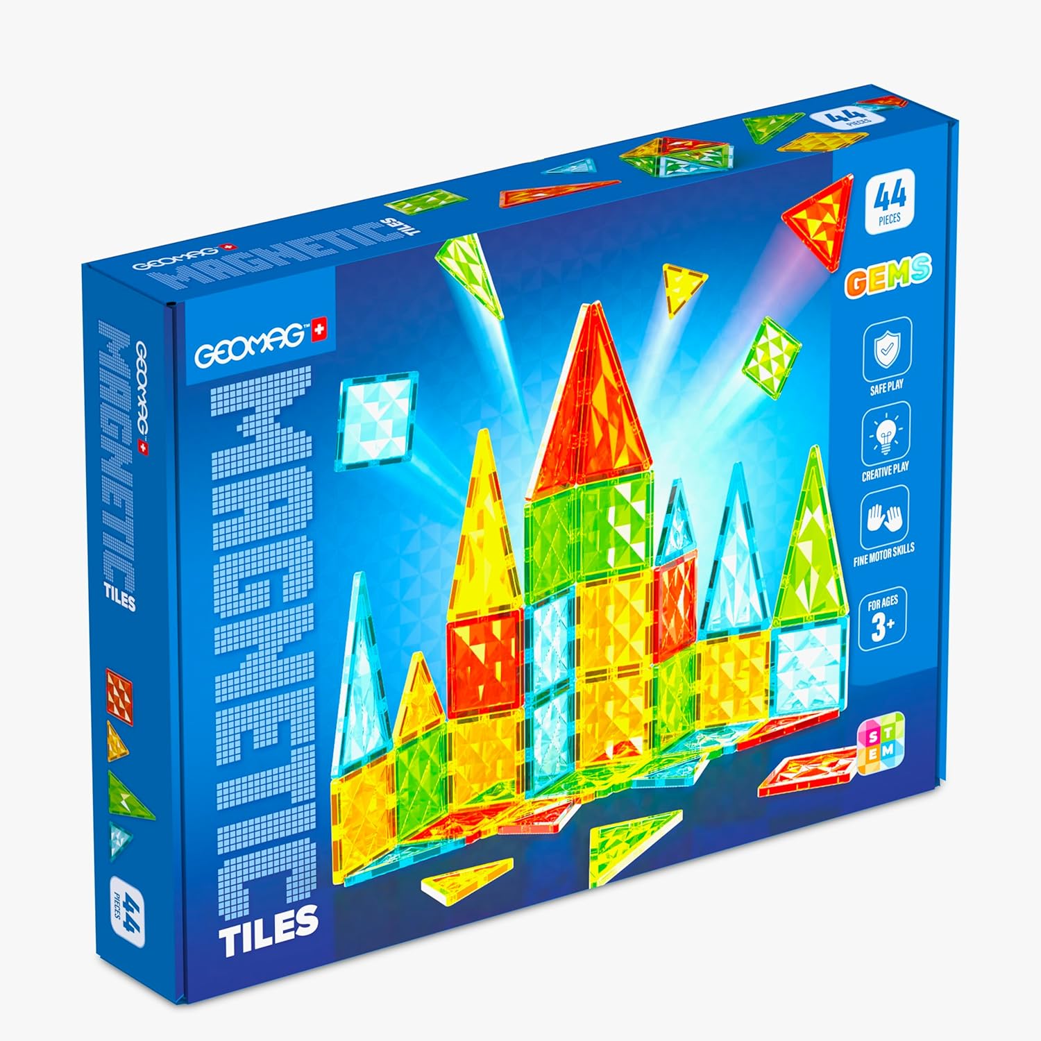 Geomag Magnetic Tiles Gems 44 PICASSO