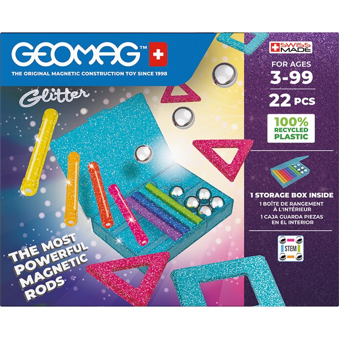 GEOMAG GLITTER 22PZ RECYCLED 534