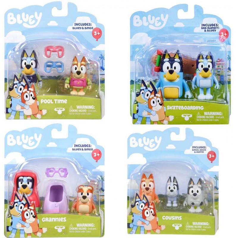 BLUEY COPPIA PERSONAGGI