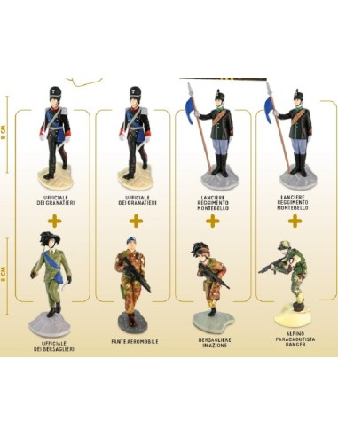 ESERCITO PERSONAGGIO 8CM MULTIPACK