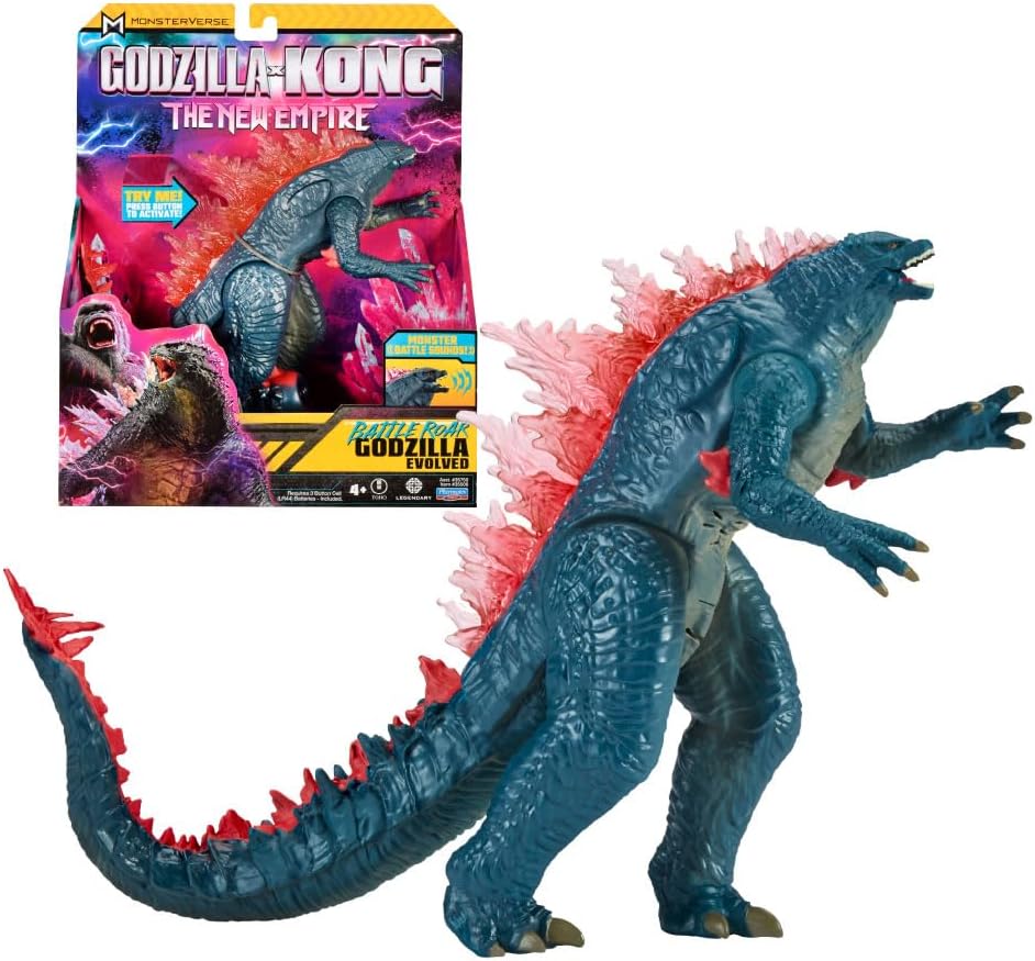 Godzilla Deluxe Da 18 Cm Articolato, Altamente Dettagliato, Con Movimento Della Bocca E Funzioni Sonore