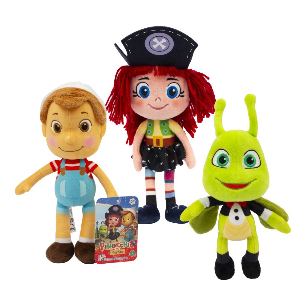 Pinocchio Peluche 25CM • Assortito