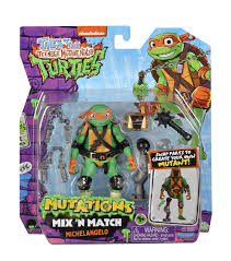 Turtles Teenage Mutant Pers. Mix & Match Ass.