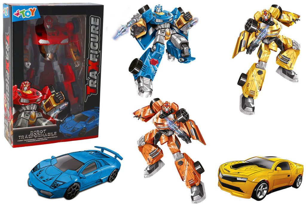 TRAXFIGURE ROBOT > AUTO 2ASS. 2COL. TRASFORMER