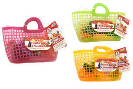 BORSA SPESA FRUTTA/VERDURA 18PZ 3ASS